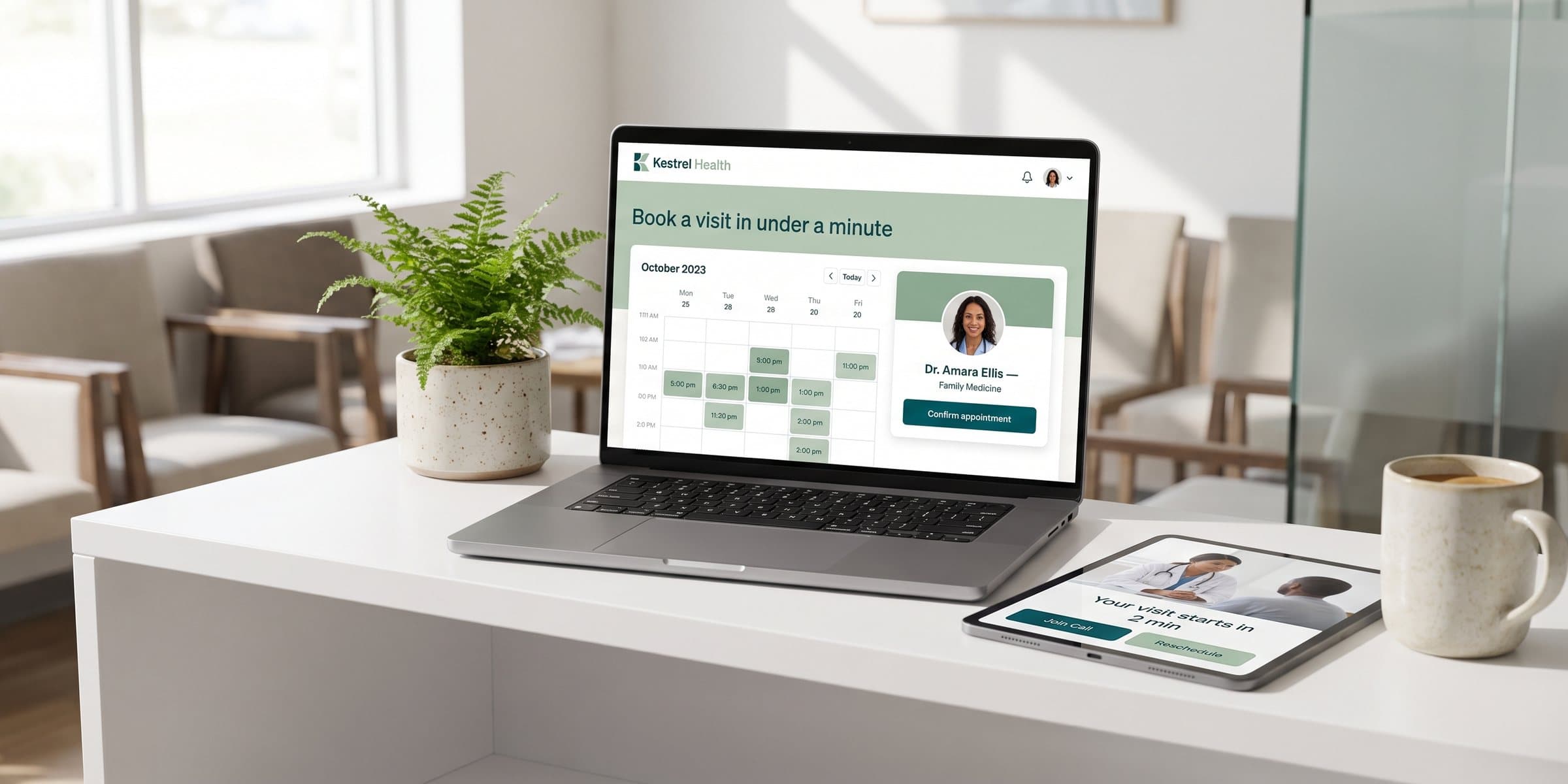 Kestrel Health — Platform & UX